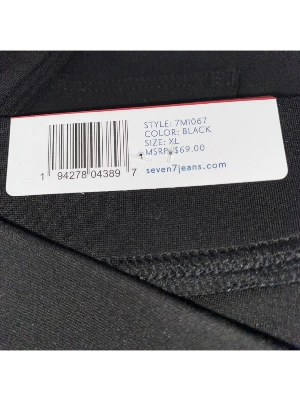 Seven7 Ponte Leggings Four Way Stretch Pull On - Picture 5 of 5